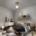 Dormitorio lámpara personalidad creativa lámpara moderna hierro forjado